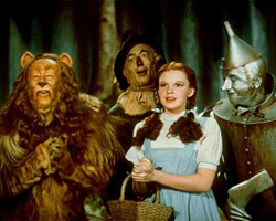 A photo still from the Wizard of Oz